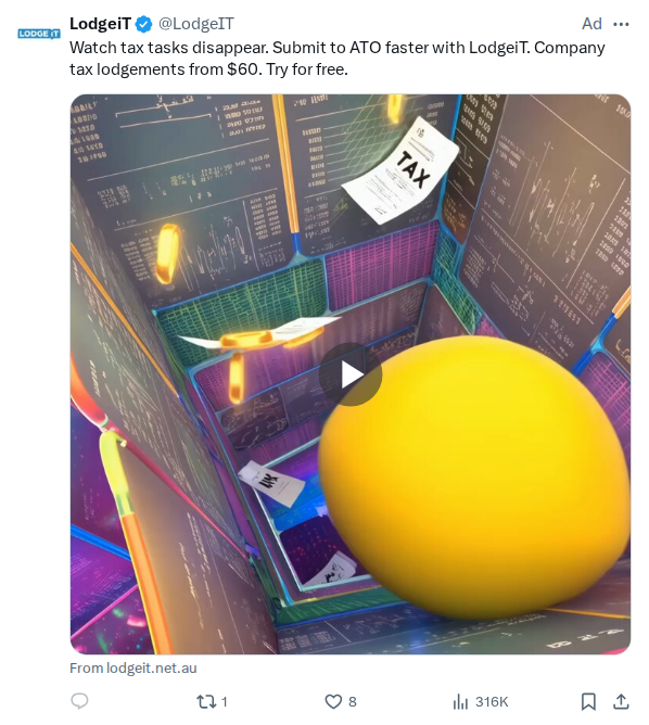 Captured screenshot of the reply by @LodgeIT