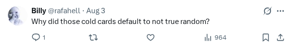 Captured screenshot of the reply by @rafahell