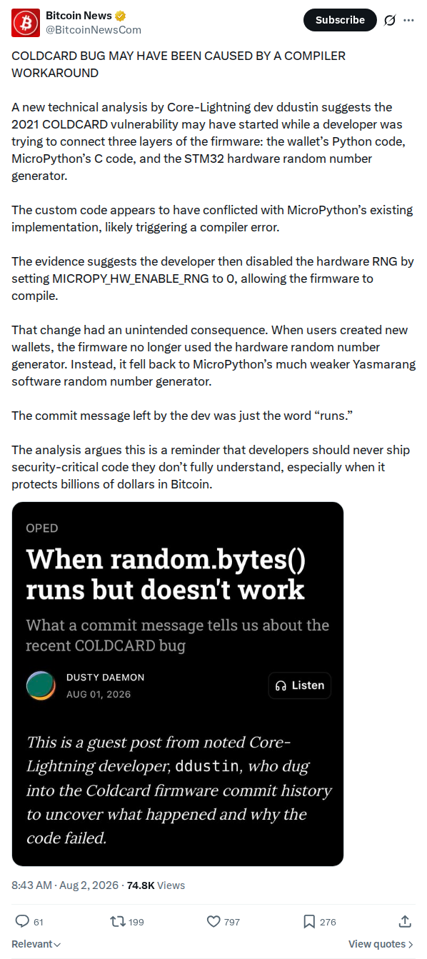 Captured screenshot: Bitcoinnewscom 2083715303087673392