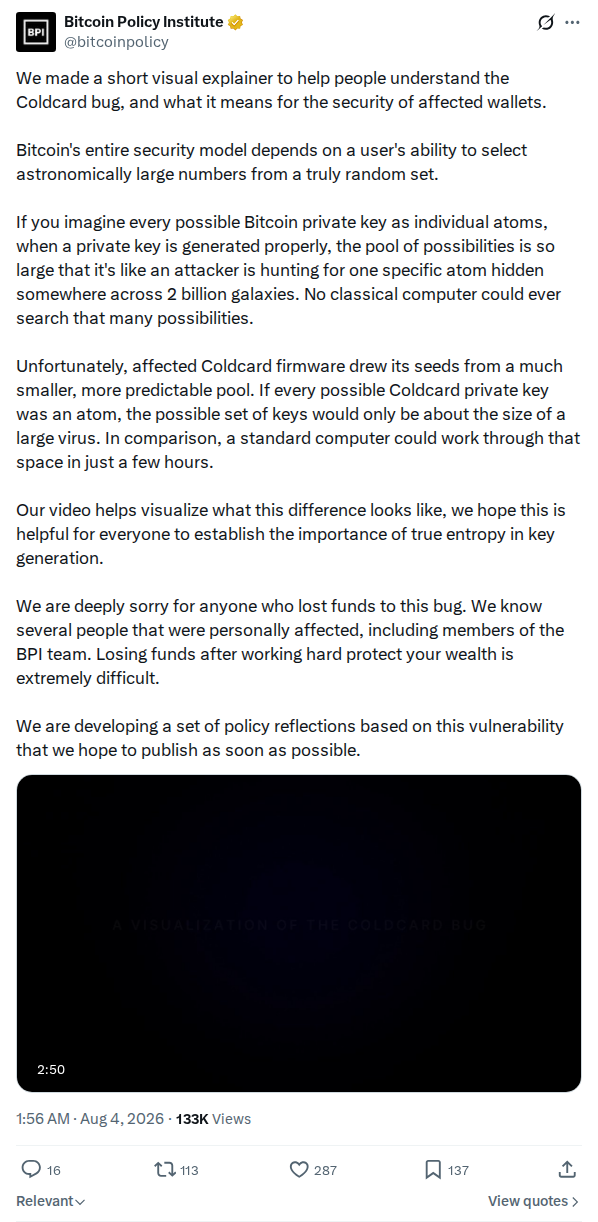 Captured screenshot: Visual explainer of the bug