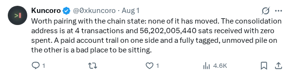 Captured screenshot of the reply by @0xkuncoro