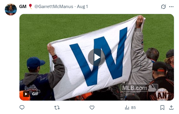 Captured screenshot of the reply by @GarrettMcManus