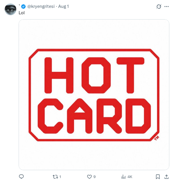Captured screenshot of the reply by @kryengritesi