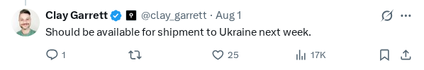 Captured screenshot of the reply by @clay_garrett