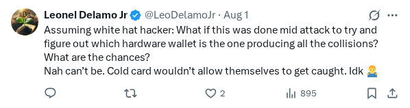 Captured screenshot of the reply by @LeoDelamoJr