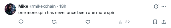 Captured screenshot of the reply by @mikexchain