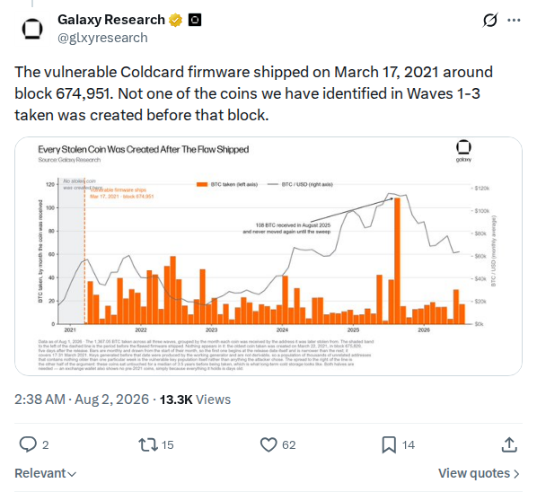 Captured screenshot: Galaxy Research Firmware Block Boundary