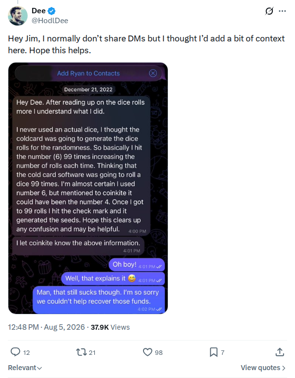 Captured screenshot: Hodldee 2084864011061866745