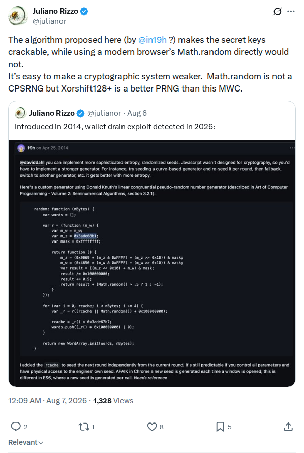 Captured screenshot: Assessment of the 2014 JavaScript generator
