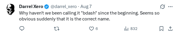 Captured screenshot of the reply by @darrel_xero