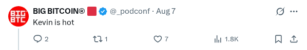 Captured screenshot of the reply by @_podconf