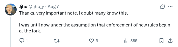Captured screenshot of the reply by @jjho_y