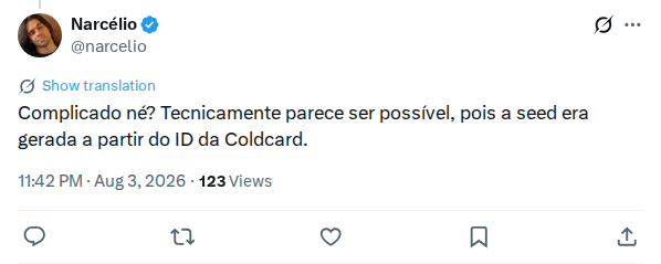 Captured screenshot: Narcelio 2084303965202657304