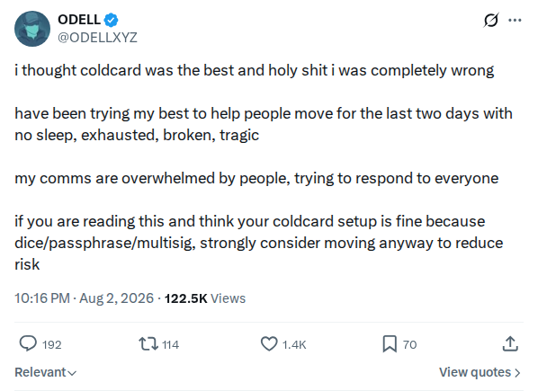 Captured screenshot: First-hand account of assisting affected owners