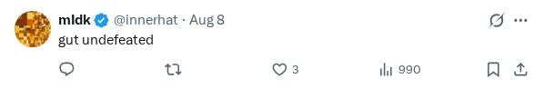 Captured screenshot of the reply by @innerhat