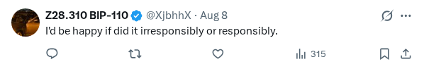 Captured screenshot of the reply by @XjbhhX