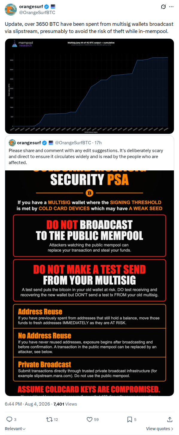 Captured screenshot: Orangesurfbtc 2084591381364830473