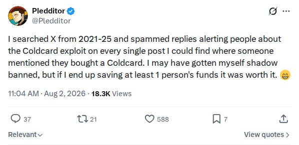 Captured screenshot: Individual owner-outreach effort