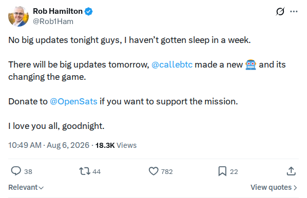 Captured screenshot: Red Team sign-off and donation appeal