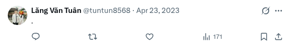 Captured screenshot of the reply by @tuntun8568